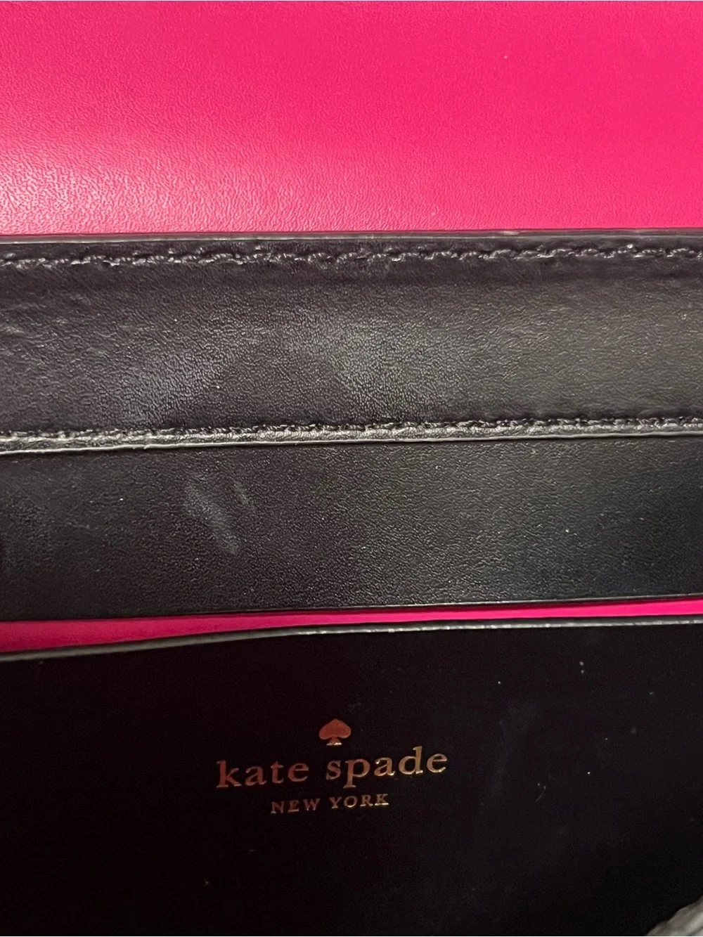 Classic Black Crossbody Bag with Burgundy Strap